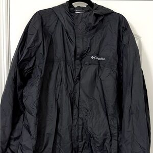 Men’s Columbia shell jacket Windbreaker raincoat